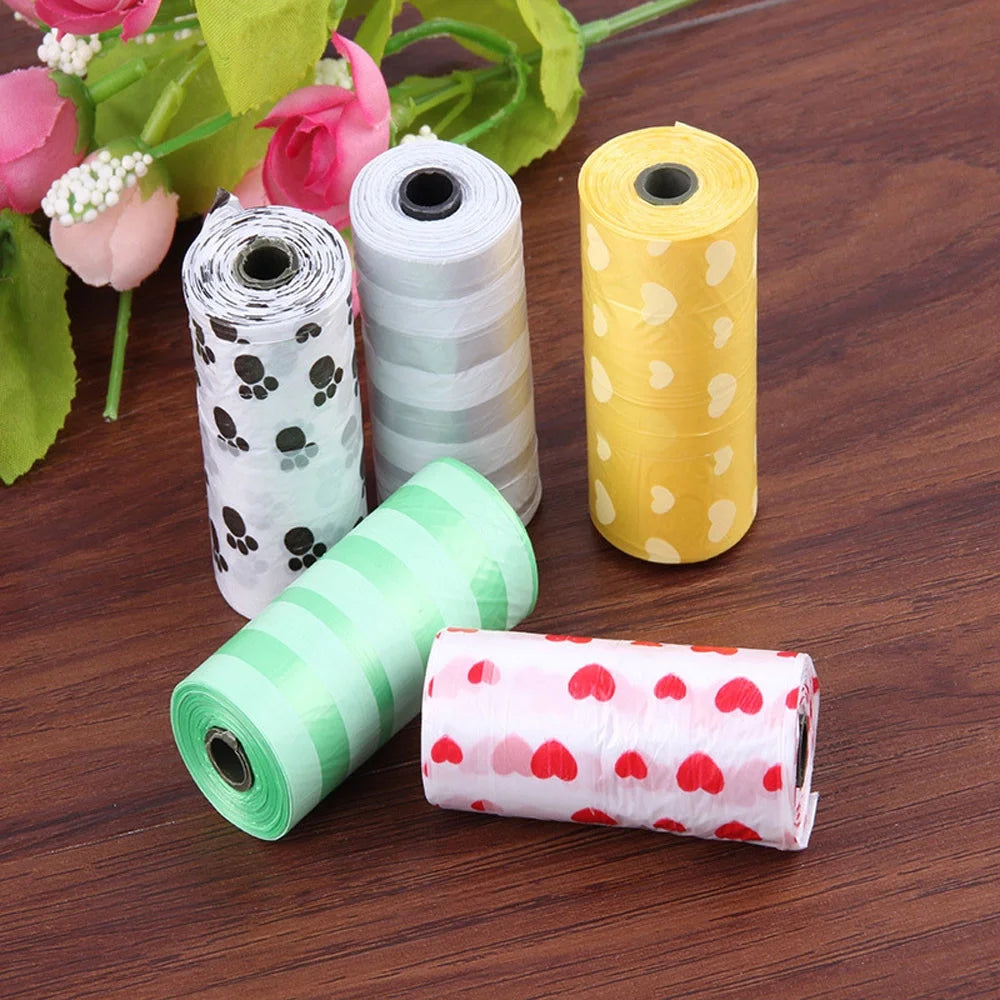 10Roll 150Pcs Degradable Pet Waste Poop Bags, Dog Cat Clean Uprefill Garbage Bag under 5