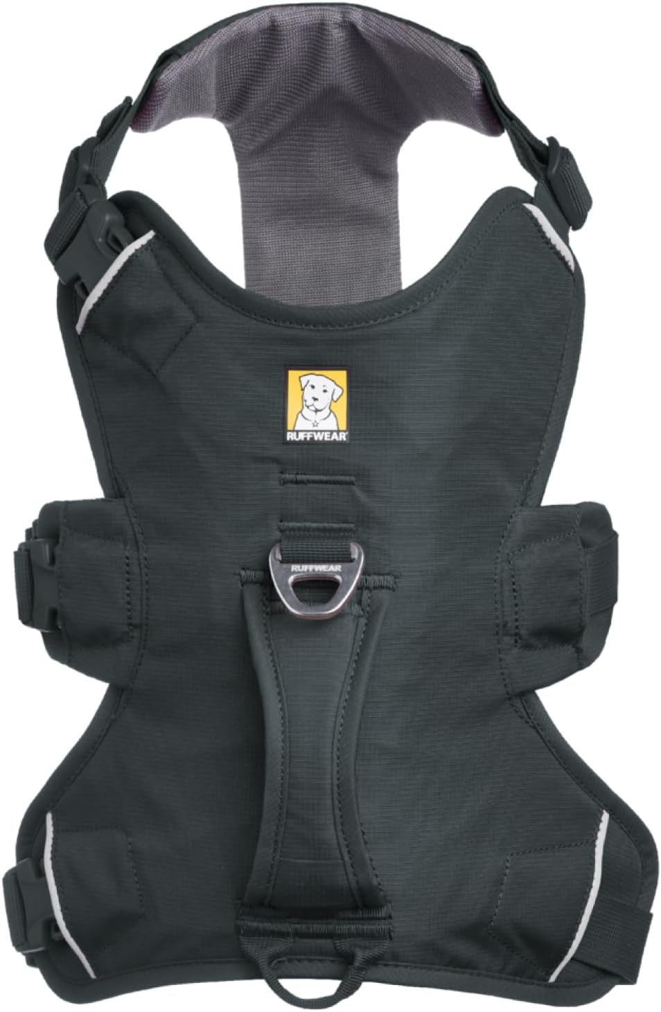 , Web Master, Multi-Use Support Dog Harness, Hiking and Trail Running, Service and Working, Everyday Wear, Basalt Gray, Large/X-Large