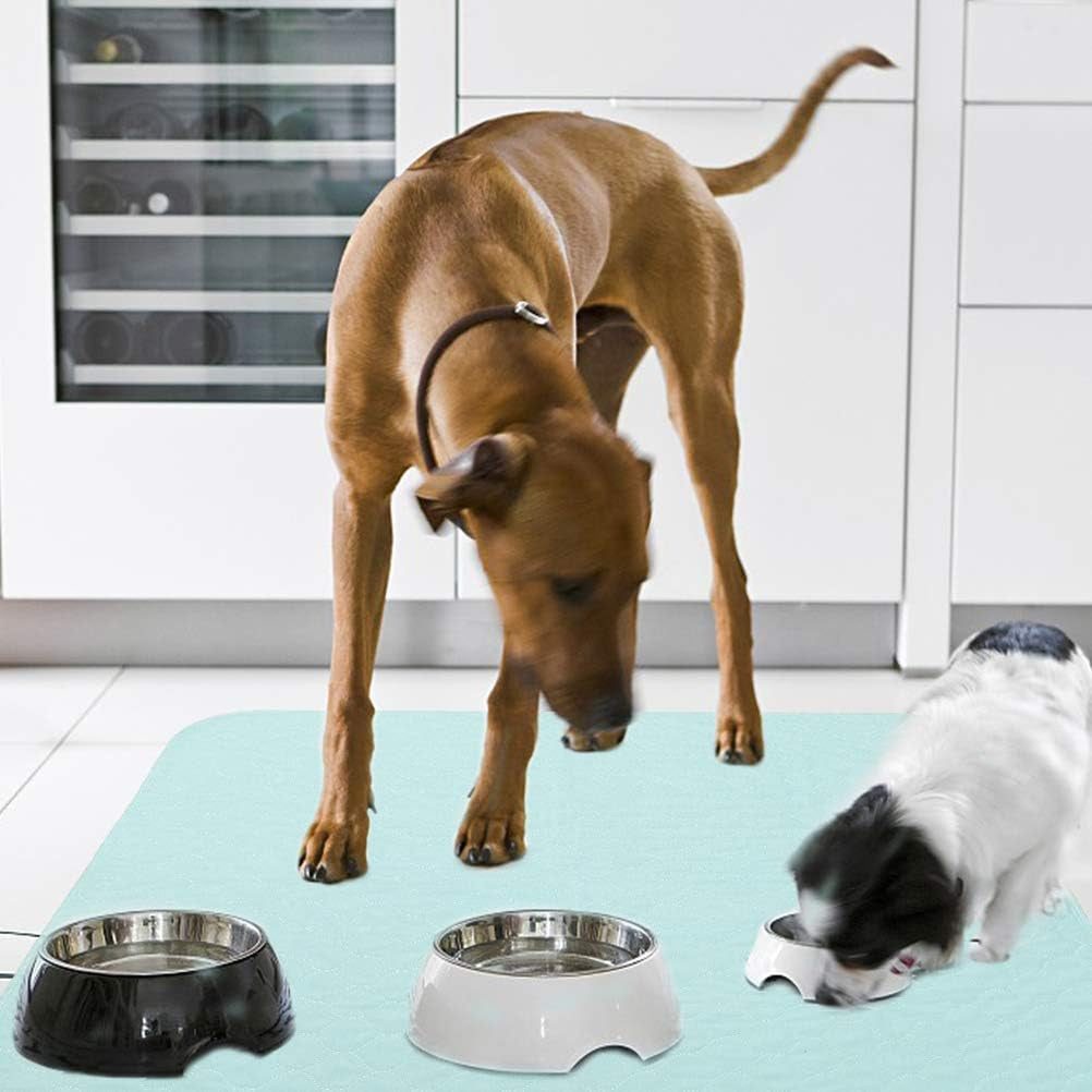 Washable Pee Pads for Dogs - Waterproof Dog Mat Non-Slip Puppy Potty Training Pads, Reusable Whelping Pads for Dog Crate Playpen