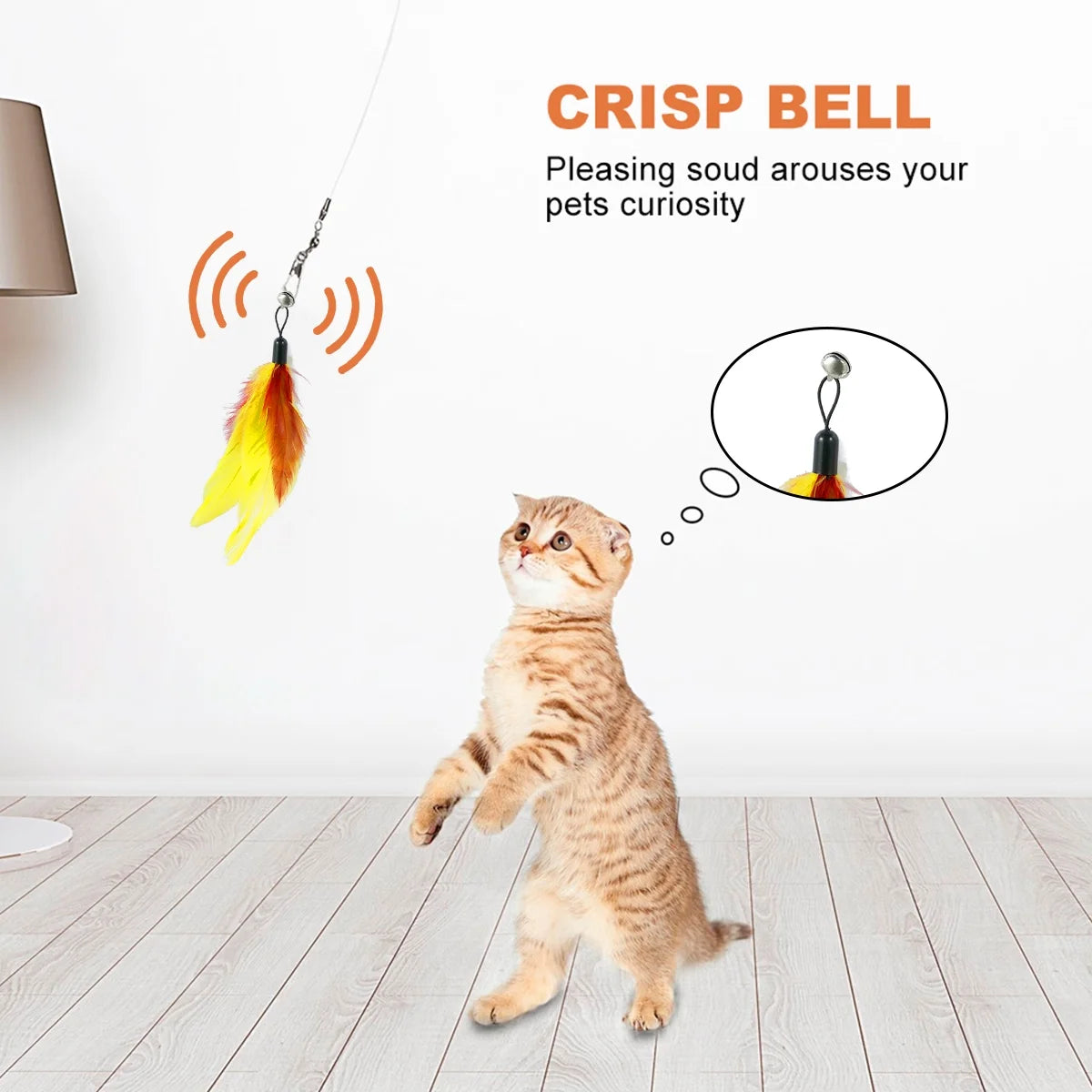 10 Pcs Cat Toys Set Cat Wand Toys Interactive Cat Feather Wand 39Inch Retractable Cat Wand Toy with Cat Feather Toys Telescopic Cat Fishing Pole Toy Cat Teaser Toy for Cats Play Exercise