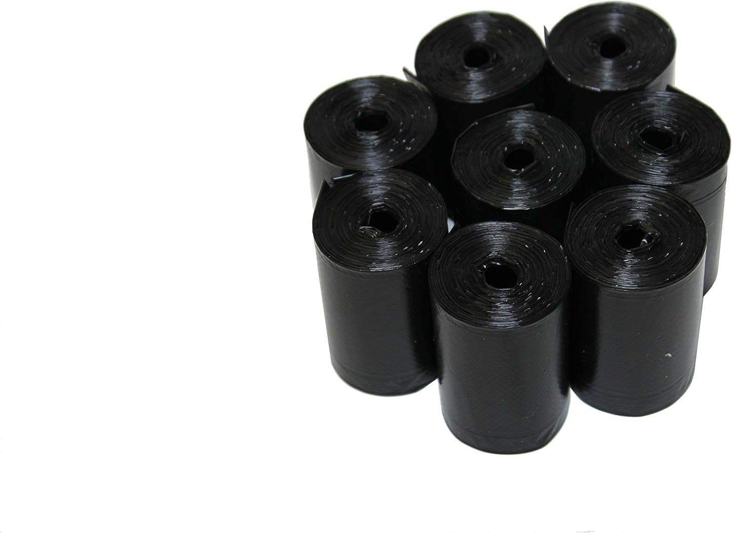 120 Easy Open & Strong Leak-Proof Poop Bags Dog Waste Bags 13.25 X 9" Made in USA .Bags Are Easier to Tie than Standard 12 Inch Bags (Black)