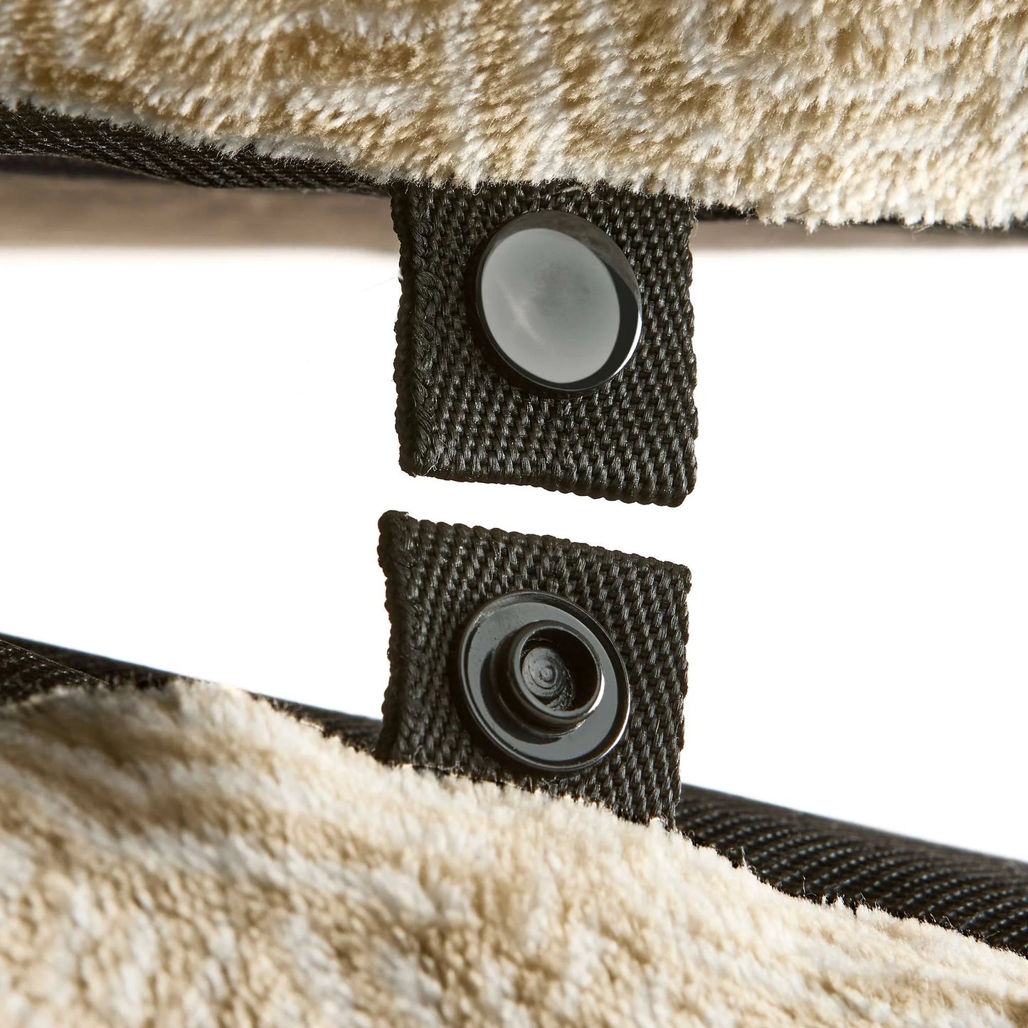 Bed for Dogs, Tufted Plush, Machine Washable, Tan, Extra Large, 38" X 48"