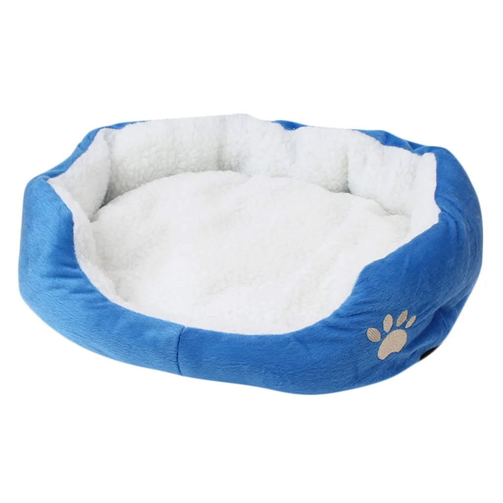 Sales Clearance Pet Bed, Self-Warming Indoor Puppy Cushion Doghouse Soft Fleece Pet Dog Cat Bed Indoor Pillow Cuddler for Small Dogs and Cats (19.68*15.75In)