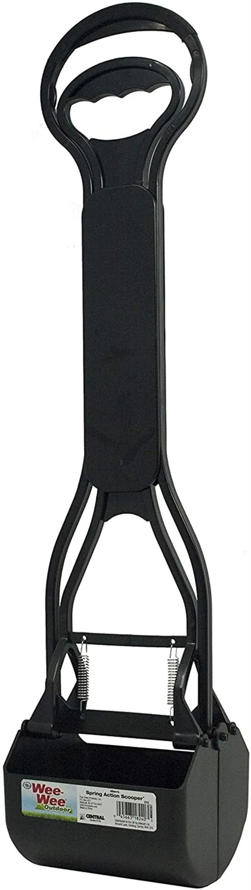 Wee-Wee Allen'S Spring Action Dog Pooper Scooper for Hard Surfaces, Standard