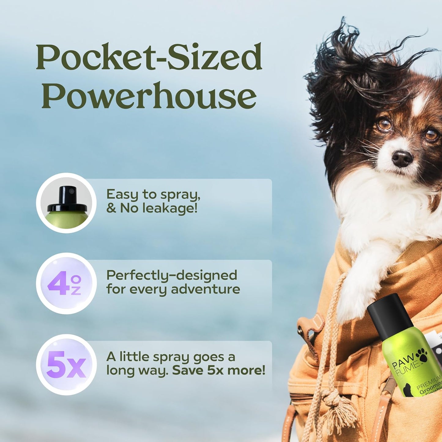 PAWFUME Royal Lavender Dog Detangler Spray - Hypoallergenic & Alcohol-Free for Luxurious Coat Care and Easy Grooming