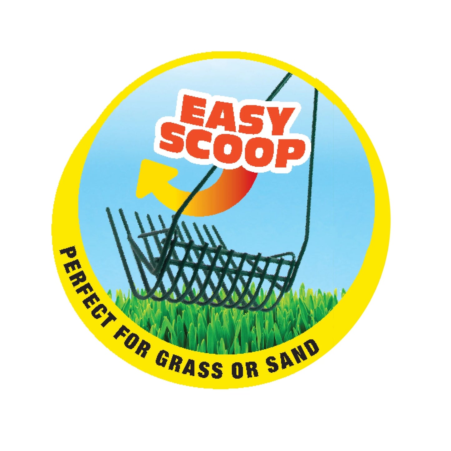 Wee-Wee® Wire Rake Dog Pooper Scooper for Grass Small (1 Count)
