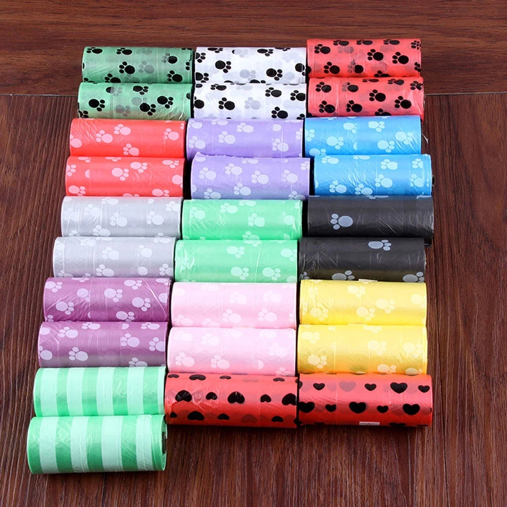 10Roll 150Pcs Degradable Pet Waste Poop Bags, Dog Cat Clean Uprefill Garbage Bag under 5