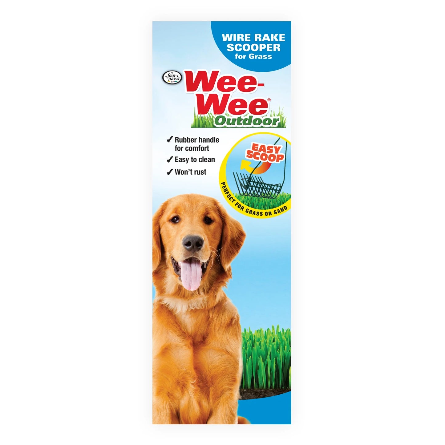 Wee-Wee® Wire Rake Dog Pooper Scooper for Grass Small (1 Count)
