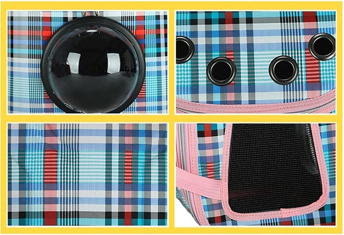 Pet Carrier Pet Backpack Creativity Breathable Space Capsule Cat Dog Carrier Travel Bag Pet Product Outdoor Travel Small Animals Travel Bag (Color : Black)