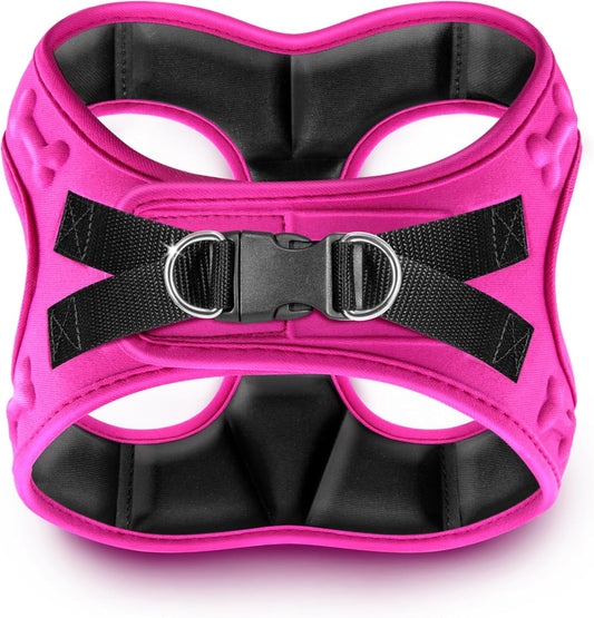 Comfort Fit Dog Harness Soft Padded No Pull Harness with Adjustable Buckles for Small Medium Large Dogs Step in Pet Vest with Easy Control Handle for Walking Jogging Running Training Dogs & Puppies