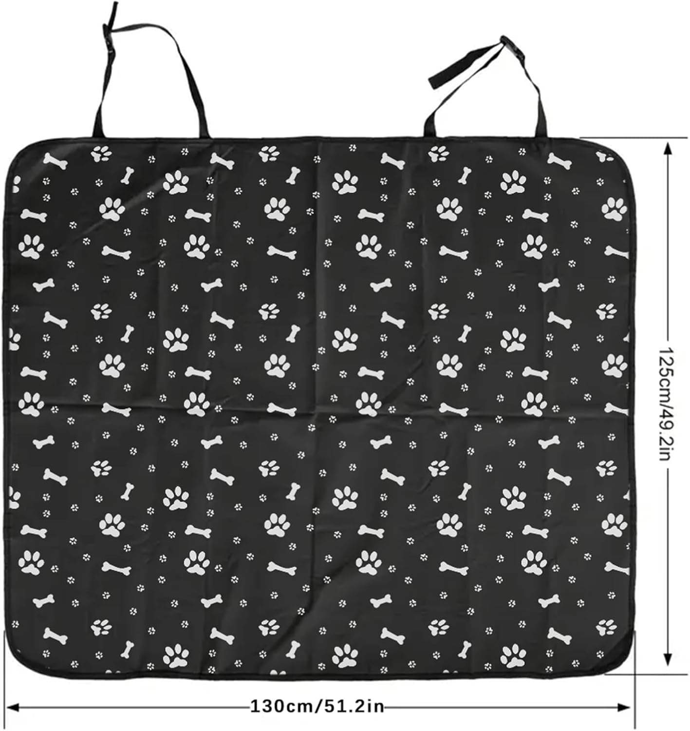Pet Car Seat Cover Back Seat Waterproof Car Seat Protector for Dogs Safety Travel Accessories for Cat and Dog, Pet Carrier Car Rear Back Seat Mat.