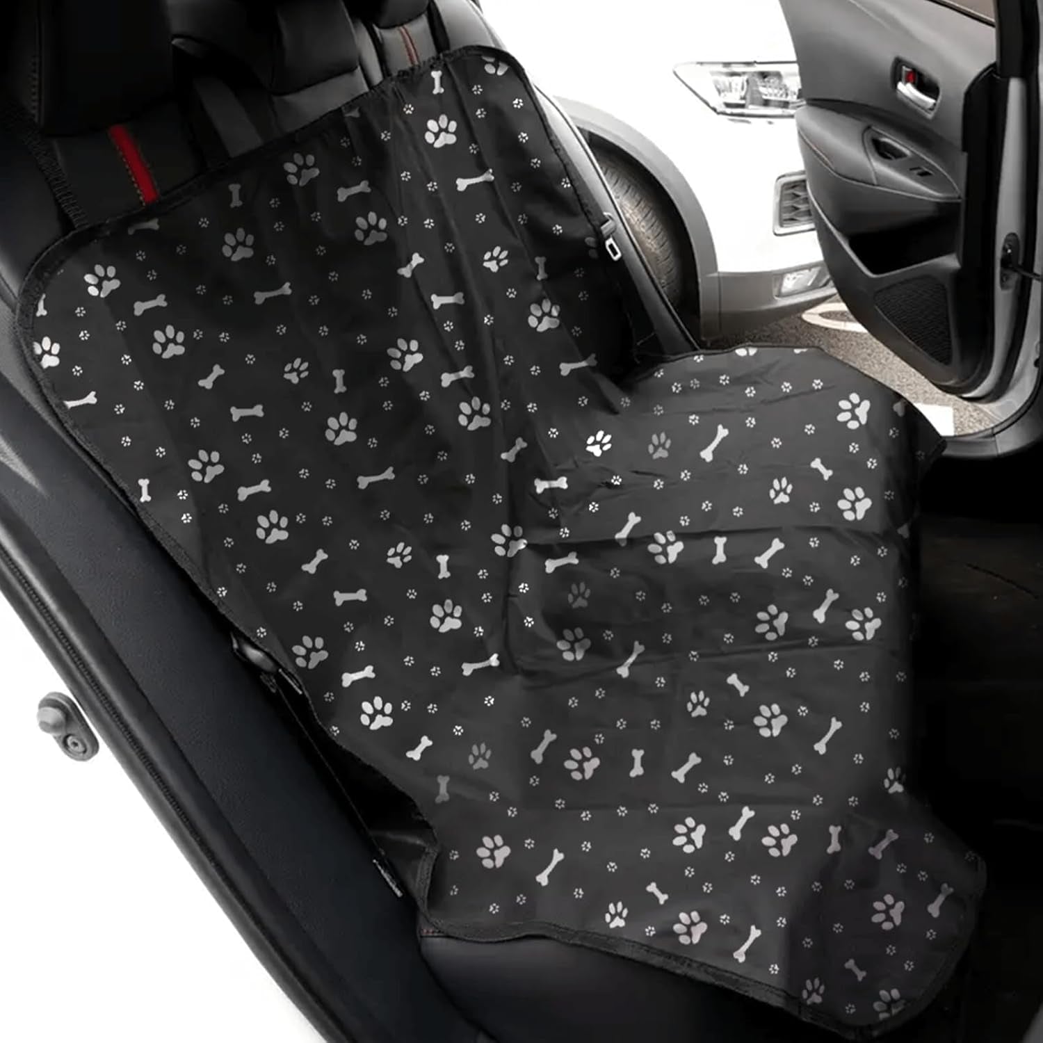 Pet Car Seat Cover Back Seat Waterproof Car Seat Protector for Dogs Safety Travel Accessories for Cat and Dog, Pet Carrier Car Rear Back Seat Mat.